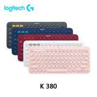 Logitech คีย์บอร์ดไร้สายแบบหลายอุปกรณ์ที่ K380สำหรับ Windows, Apple IOS,แอปเปิ้ลทีวี Android หรือ Chrome,บลูทูธ,การออกแบบที่ประหยัดพื้นที่ขนาดกะทัดรัด,PC/Mac/แล็ปท็อป/สมาร์ทโฟน/แท็บเล็ต