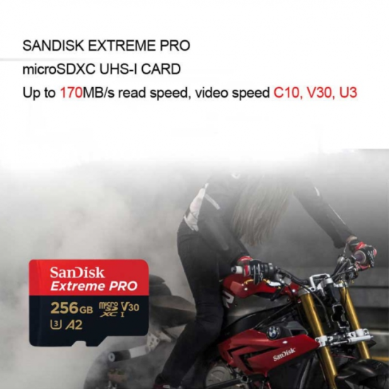 Thẻ nhớ sandisk extreme pro thẻ sd u3 128gb 32gb 64gb 256gb 512gb c10 a2 - ảnh sản phẩm 3