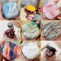 ₪№▫ Marble Gradient Color Hard Plastic Case for Samsung Galaxy Buds live Earphone Headset Protective Cover for Galaxy Buds live Case