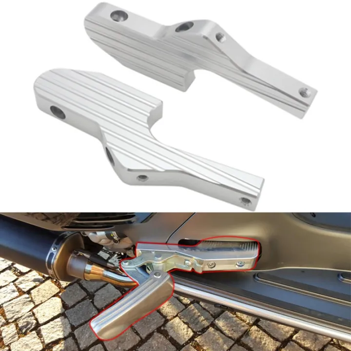 Scooter Foot Rests Passenger Foot Pegs Extensions Extended Footpegs for Vespa GT GTS GTV 60 125