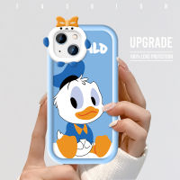 Case4you สำหรับ iPhone 15 Pro 15 Plus การ์ตูนน่ารักมิกกี้มินี่เป็ดโดนัลด์เดซีเคสโทรศัพท์มีลายเลนส์โทรศัพท์มอนสเตอร์เปลือกฝาครอบป้องกันนิ่มเคสโทรศัพท์มือถือกันกระแทก