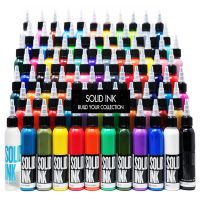 [Hot On Sale] 30ML/ Bottle Professional Tattoo Pigment Ink Safe Semi-Permanent Tattoo Paint Supply Body Beauty Tattoo Art Tattoo Ink Operating