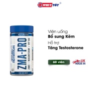 Viên Uống Bổ Sung Kẽm Hỗ Trợ Tăng Testosteron Applied Nutrition Zma Pro 60