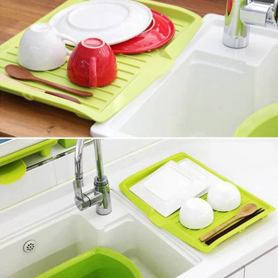 NEW Cutlery Filter Plate Plastic Dish Drainer Tray Bowl Cup Drainer Dishes Sink Drain Rack Drain Board Tea Tray Kitchen Tool