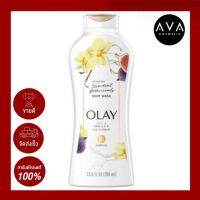 Olay Vanilla &amp; Fig Flower Body Wash 700ml ครีมอาบ น้ำที่มีมอยเจอร์ไรเซอร์เข้มข้น เนื้อครีมที่เนียนนุ่มอาบสะอาด