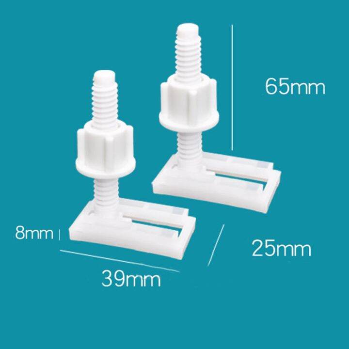 【MOREFINE】 Brand New Toilet Repair Screws A/B/C/D Accessories Excellent