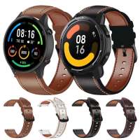 สายหนัง22มม. สำหรับ Xiaomi Smart Mi Watch,สายรัดข้อมือแนวสปอร์ตสีนาฬิกาสำหรับ Xiaomi Watch S1 Active /Mi Watch สี2