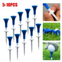 10pcs Plastic Golf Tees Adjustable Height Golf Training Ball Nails Durable Golf Spikes Training Aids Golf Accessories