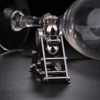 Aluminum ferris wheel table top fidge screw rotor decompression vent kinetic energy toy finger gyroscope