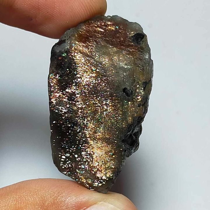 พลอย-ก้อน-ดิบ-มูนสโตน-และ-ซันสโตน-ธรรมชาติ-แท้-unheated-natural-inclusion-rough-sunstone-moonstone-หนัก-110-กะรัต