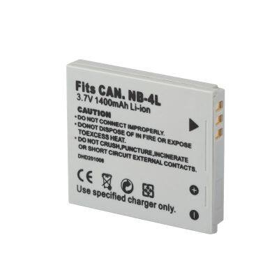 high qualityx[2023] Suitable for Canon IXUS115 117HS IXUS 220 230 255HS camera NB-4L batteryy charger