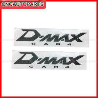 (ส่งฟรี) สติ๊กเกอร์ติดข้างกะบะ DMAX CAB4 สีเข้ม (ติดรถ4ประตู) แพ็คคู่ 2 ชิ้น