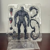 พร้อมกล่องพร้อมกล่อง Bandai Shf Venom ตุ๊กตาขยับแขนขาได้ Shfiguarts Venom 2ปล่อยให้มีการสังหารตุ๊กตาญี่ปุ่นแบบตั้งโชว์ตุ๊กตาผ้าวันเกิดของเล่นสะสม