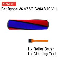 แปรงลูกกลิ้งกำมะหยี่นุ่มแท่งแปรงลูกกลิ้งสำหรับ Dyson V6 V7 V8 SV03 V10 V11เครื่องดูดฝุ่นไร้สายอุปกรณ์เสริมเครื่องดูดฝุ่น