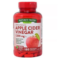 HOT ITEM (ORGANIC) EXTRA STRENGTH APPLE CIDER VINEGAR 1200 mg (180 แคปซูล)