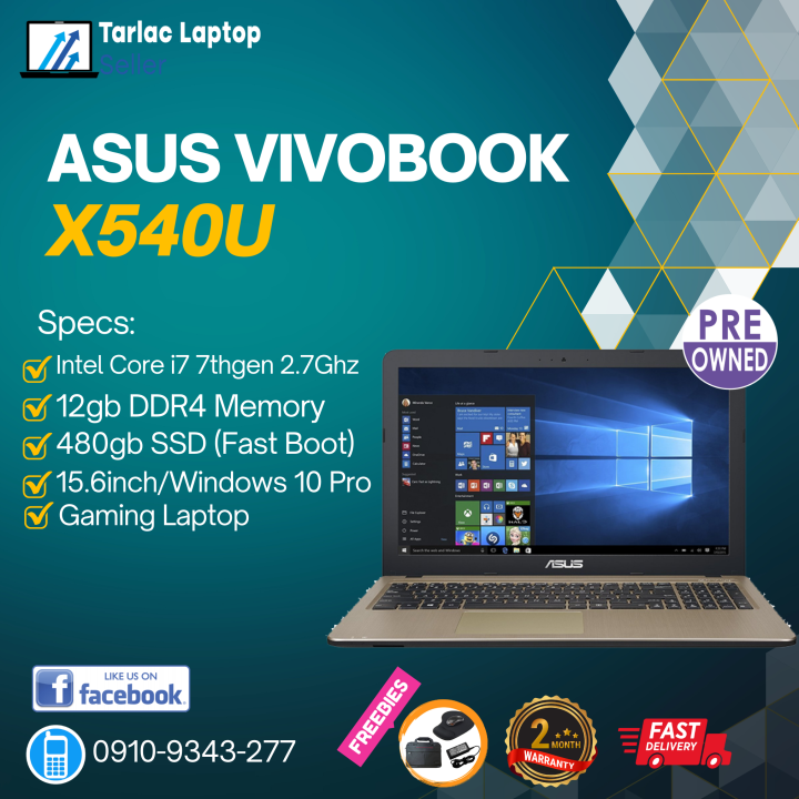 ASUS X540UP Series Refurbished Laptop Branded Units from US Lazada PH