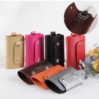 BestCWPortable Pu Leather Keyging Housekeeper Storage Holders Key Holders Key Holder Holder Bag Case Unisex Key Buckler User