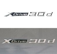 ต่อข้างนะครับ เอ็กไดรฟ์ 30 ดี ติดบีเอ็ม ด้านข้างรถยนต์ มีกาวพร้อมติดตั้ง XDrive 30d x Drive 3.0d Letter 3D EMBLEM BADGE STICKER For BMW X1 X3 X5 X6