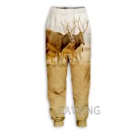 New Fashion Animal Deer 3D Printed Casual Pants Sports Sweatpants Straight Pants Sweatpants Jogging Pants Trousers