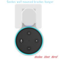 Outlet Wall Mount Stand Hanger สำหรับ Alexa Echo Dot 2rd Gen ทำงานร่วมกับ Echo Dot 2ผู้ถือกรณี Plug In Bedroom