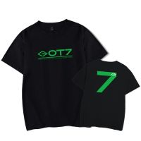 COD เสื้อยืดแขนสั้น Beat-Selling GOT7 GOT7 Korean Singer Group S-5XL Printed T-Shirt Mens Womens Black White