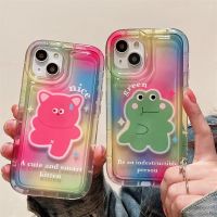 เคสโทรศัพท์ซิลิโคน TPU แบบนิ่ม กันกระแทก ลายน่ารัก สําหรับ IPhone 14 13 11 12 Pro XS Max X XR 7+ 8 Plus