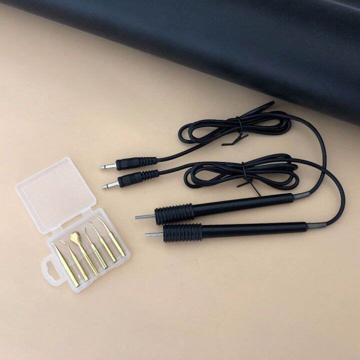 Dental LAB Electric Waxer Tips 6Pcs Set + 2 Replacement Wax Carving