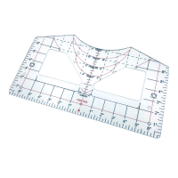 T Shirt-Rulers to Center V-Neck/Round Ruler Guide Alignment Tool for Children Youth Adults