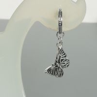 Sterling silver butterfly ear dangler  | Butterfly earrings | Boho ear danglers | 925 silver earrings | E950