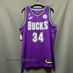 2021-2022 Milwaukee Bucks White #34 NBA Jersey-311,Milwaukee Bucks