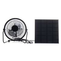 【jw】♈  5W Exhaust Air Extractor Ventilator Panel Powered Dog Greenhouse N0PF