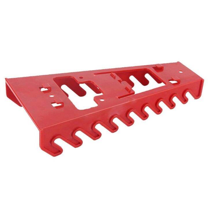 yf-red-wrench-spanner-tool-organizer-sorter-holder-wall-mounted-storage-tray-socket-rack-plastic-tools