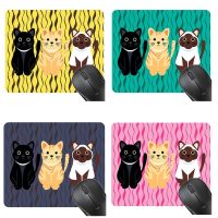 New Multicolor Cute Cartoon Cats Rubber Non-Slip Laptop Computer Gaming Mouse Pad XL