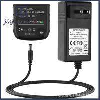 JIAJUSUANSOU เครื่องชาร์จแบตเตอรี่ลิเธียมสูงสุด1000มิลลิแอมป์ต่อชั่วโมง DC12-20V LBX20 LB20ที่ชาร์จแบตเตอรี่ไฟสัญญาณมาตรฐานอเมริกันชาร์จลิเธียมอัจฉริยะสำหรับ Black และ Decker EBL