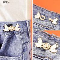 【hot sale】 ✆☇ B36 op Jeans Waist Buckle Waist Closing Tighten Waist Button Detachable Metal Pins Adjustable Waist Clip Waist Ornaments Buttons Skirt Jeans Clothing Accessories my