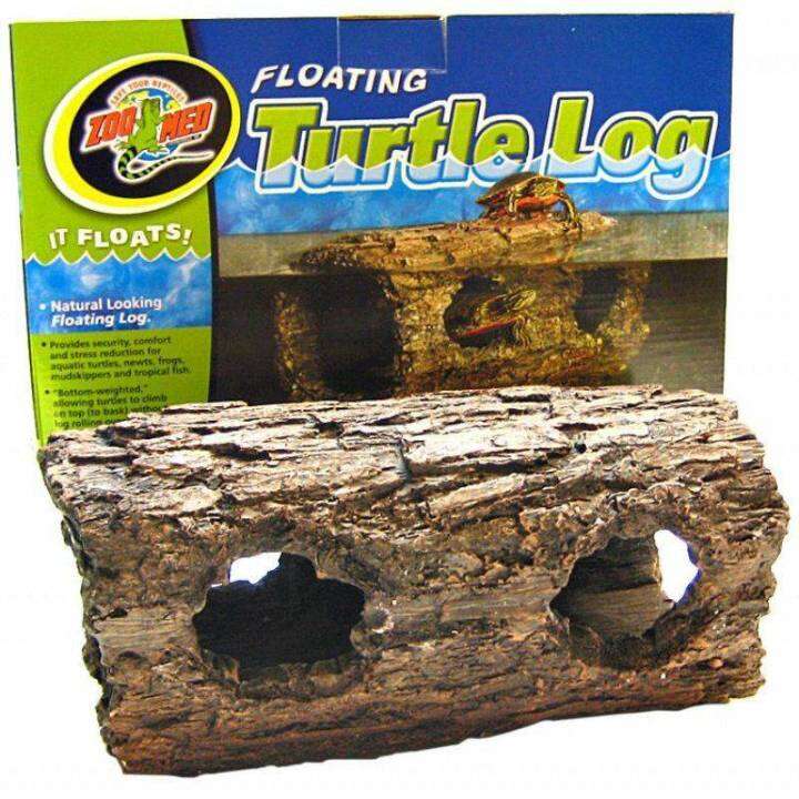 Zoomed Floating Turtle Log Large Size 12.25″ X 6.4″ X 5.2″ Floating