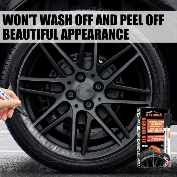 car-diy-alloy-wheel-repair-adhesive-kit-general-purpose-black-paint-fix-tool-for-car-auto-rim-dent-scratch-care-accessories