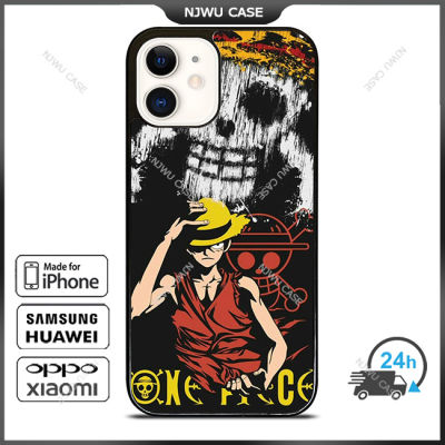 1Piece Luffy Phone Case for iPhone 14 Pro Max / iPhone 13 Pro Max / iPhone 12 Pro Max / XS Max / Samsung Galaxy Note 10 Plus / S22 Ultra / S21 Plus Anti-fall Protective Case Cover