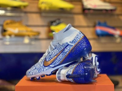 【Special Deals】 2023 New Mens Durable and Breathable Football Shoes Air Zoom 15 Elite FG สตั๊ด รองเท้าฟุตบอล รองเท้าสตั๊ด 100% Authentic