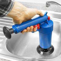 HOT** แรงดันสูงปั๊ม Air Blaster Plunger คู่มือ Drain Cleaners อ่างล้างจานท่อ Clog Remover สำหรับห้องสุขาห้องน้ำห้องครัว ส่งด่วน ซิงค์ ล้าง จาน อ่าง ล้าง จาน ส แตน เล ส ซิงค์ ล้าง จาน 2 หลุม sink ล้าง จาน