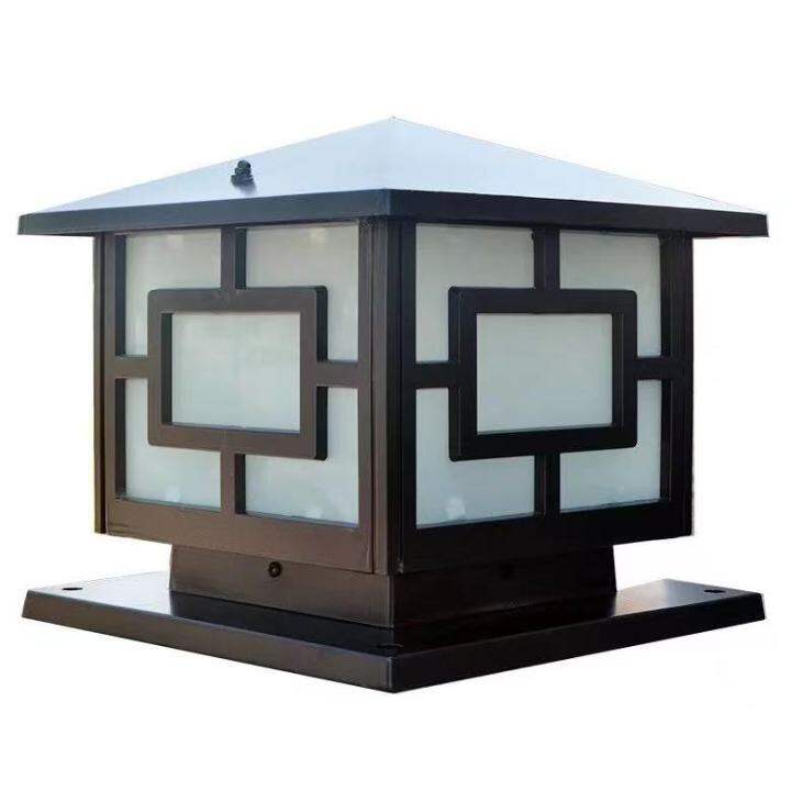 Pillar light Decorative Aluminum Gate Fence Post Top light | Lazada PH