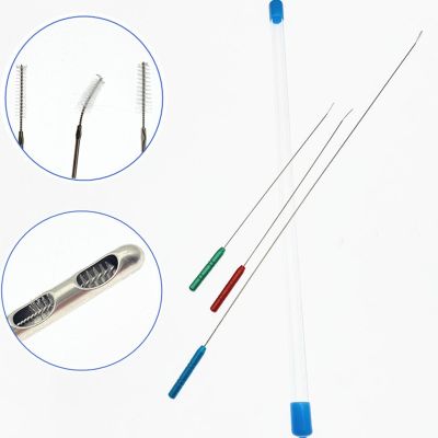 Liposuction Cannula Brush 3pcs/set Cleaning Brush Fat Stem Cell Tube Cleaning Cannula Brush