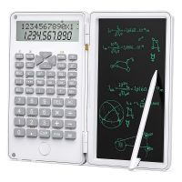 Scientific Calculators  12-Digit  Foldable Financial Calculator  LCD Dual Display Desk Calculator For School Office Calculators