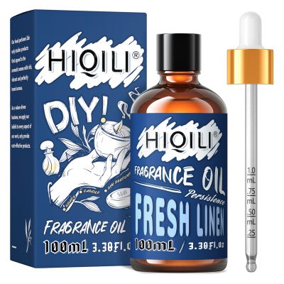 Fresh Linen Fragrance OilsHIQILI 100ML 100 Pure Perfume Oil For Aroma DiffuserHumidifierCandle MakingAir FreshenerSoapDIY
