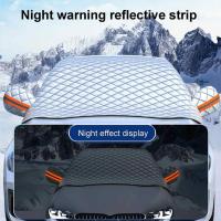 Car Snow Cover Car Cover Windshield Sunshade Outdoor Waterproof Anti Ice Frost Auto Protector Winter Ice Snow Frost Dust Protect