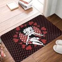 【YF】▲☸♙  Bettys Boops Bimbo Cartoon Non-slip Doormat Collage Balcony Entrance Door Rug Bedroom