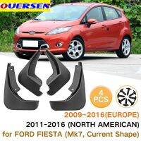 4X For Ford Fiesta Mk7 2009-2016 Europe 2011-2016 North American Mud Flaps Mudflaps Splash Guards Mudguards Liner Front Rear