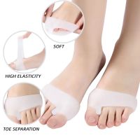 ◙卍▥ 6pieces 3pairs Gel Forefoot Pads Thumb Valgus Straightener Toe Overlapping Corrector Separators Bunion Pain Relief Silicone