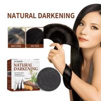 Hair Darkening Shampoo Bar Nourishing Hair Roots Polygonum Soap Shampoo Multiflorum M3H8