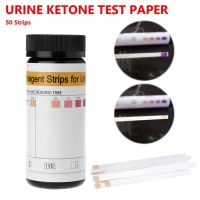 50ชิ้น/เซ็ต Pro แถบวัดคีโตน/Home Ketosis ทดสอบปัสสาวะ-Atkins การทดสอบไดเอทลดน้ำหนัก Ketone กระดาษ Dipst ทดสอบค่าพีเอชมิเตอร์